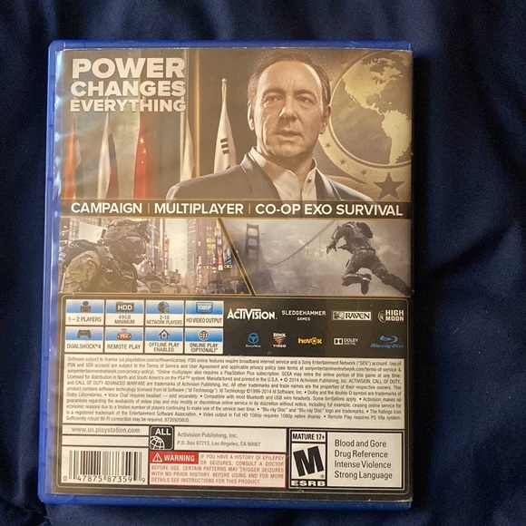 PS4 call of duty advanced warfare game - Picture 3 of 4